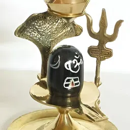 Navyaksh Gold-Toned Religious Figurine Showpiece-image-80