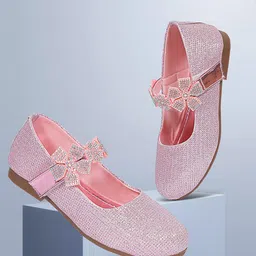 GNX Girls Round Toe Embellished Ballerinas-picture-35