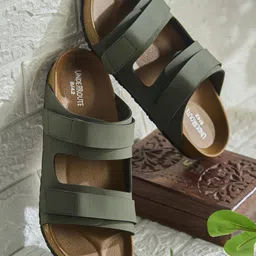UNDERROUTE Men Synthetic Leather Ultralite Comfort Sandals-picture-22