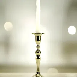 Hind Decor Gold-Toned Candle Holder-50