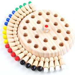 Tokid Toys Kids Wooden Memory Match Stick Game Activity Toys and Games-8