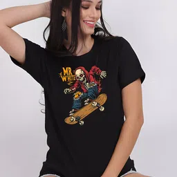 Moda Rapido Women Drop-Shoulder Sleeves T-shirt-picture-31