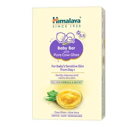 Himalaya Baby Bar With Pure Cow Ghee & Aloevera - 125g-picture-20