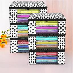 AMAK INC Black Fabric Multi-Utility Wardrobe Organisers-picture-49