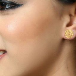 DIVASTRI Floral Studs Earrings-4