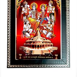 SUNINOW Gold-Toned & Black Wood Religious Wall Photographs-image-66