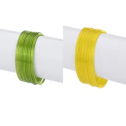 1ST TIME Set Of 24 Green Alloy Bangles-picture-34