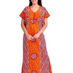 BOMBSHELL Printed Maxi Nightdress-image-88