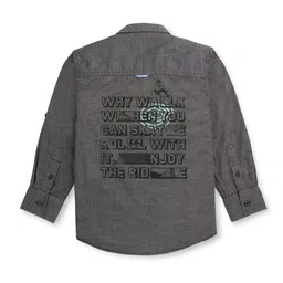 Gini and Jony Boys Standard Opaque Printed Casual Shirt-picture-21