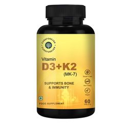CureForever Vitamin D3 + K2MK7 Tablet - 60 Tablets-85