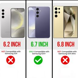 PEEPERLY Abstract Printed Samsung Galaxy S24 Plus Flip Case Mobile Accessories image 2