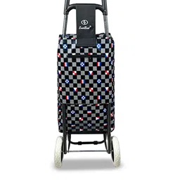 EVERBEST Printed Lightweight Water Resistant Shopping Trolley Bag-13