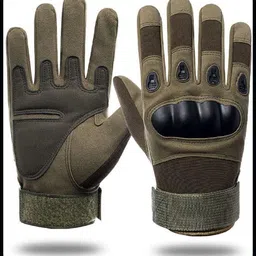 jai shri Full Finger Green Bike Riding Motorcycle Gloves for Men Bikers Hand Gloves_ Driving Gloves-picture-12