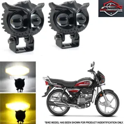 Premium Quality LED LIGHTS Yellow & White in OWL Shape_BL2-271 Headlight Motorbike LED for Hero (12 V, 40 W)-image-65