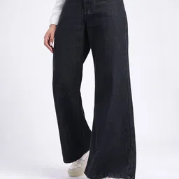 glitchez Women Loose Chic Wide Leg Jeans-picture-24