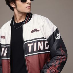 The Roadster Lifestyle Co. Men Colourblocked Bomber Jacket-picture-19