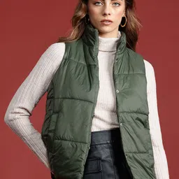 all about you Padded Sleeveless Jacket-54