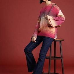 all about you Cable Knit Flared Sleeves Pullover-image-62