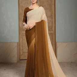 Garden Vareli Ombre Dyed Satin Saree-picture-21