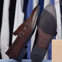 louis stitch Men Leatherette Slip On Formal Shoes-picture-37