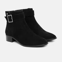 Nautica Women Mid-Top Buckle Detail Regular Boots-image-90