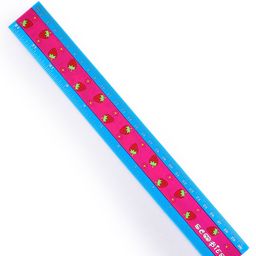 SCOOBIES Kids Pink & Blue Straw-Berry Scented Rulers-14