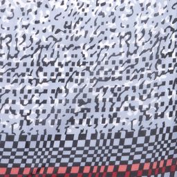 Jompers Red & Grey Printed Dupatta image 2
