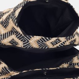 Anouk Geometric Textured Structured Hobo Bag image 5