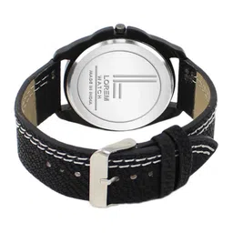 LOREM Men Dial & Straps Analogue Watch LR55-A image 4