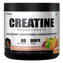 AS-IT-IS Nutrition ATOM Creatine Monohydrate,  Fruit Punch  0.55 lb -16