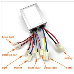 Yalu MY1016 24V 350W Brush Controller EBIKE Brushed Motor Controller Electric Bicycle Speed Control - RS3867Yalu MY1016 24V 350W Brush Controller EBIKE Brushed Motor Controller Electric Bicycle Speed Control - RS3867 image 3