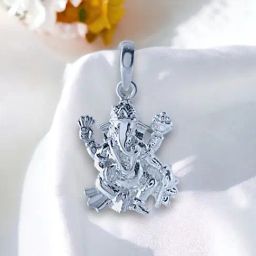 Rihi by P.C. Chandra Jewellers 92.5 Sterling Silver Ganesh Pendant for Women & Girls-image-66