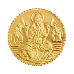 Bangalore Refinery Goddess Lakshmi 24k (999) 2gm Gold Coin-image-54
