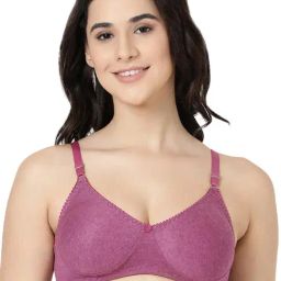 BLOSSOM Wine Textured Full Coverage Everyday Bra-picture-44