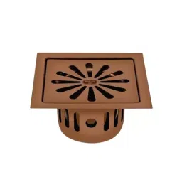 Sanjay Chilly Square Ezee Floor Drainer With Cockroach Trap Rose Gold 127 x 127 mm, SCCT-SE-RG-127-image-46