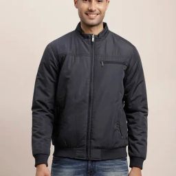 Turtle Blue & Green Relaxed Fit Reversible Jacket-image-49