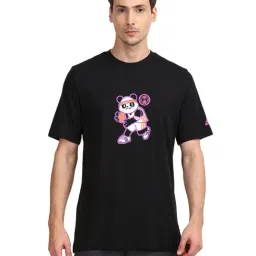 Adidas Panda Tee Black Printed T-Shirt-picture-43