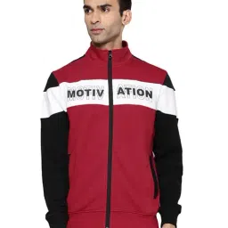 ALCIS Red & Black Printed Jacket-image-97