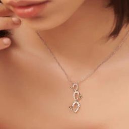 Shaya 92.5 Sterling Silver Jar of Hearts Necklace for Women-image-48