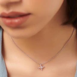 Shaya 92.5 Sterling Silver Counting Stars Necklace for Women-picture-22