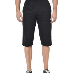 Vimal Jonney Black Regular Fit Capris-image-85