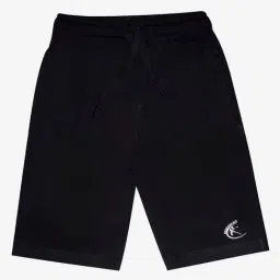Kiddopanti Kids Black Solid Shorts-image-91