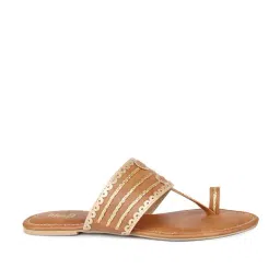 Inc.5 Women's Tan Toe Ring Sandals-image-38