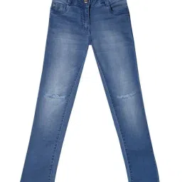 Tiny Girl Light Blue Distressed Jeans-image-29