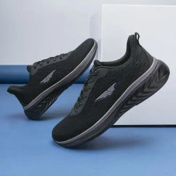 Red Tape Men's Black Running Shoes-image-92