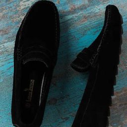 Louis Stitch Men's Black Casual Loafers-image-76