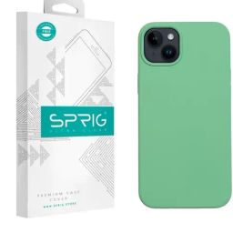 Sprig Liquid Silicone Back Cover for APPLE iPhone 14 Plus (Green)-image-20