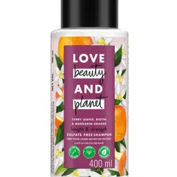 Love Beauty & Planet Curry Leaves, Biotin & Mandarin Orange Sulfate Free Shampoo - 400 ml-picture-13