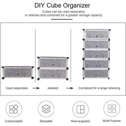 VIV-ATIQ Multi-Purpose 5 Layers Portable & Folding Collapsible Rack image 4