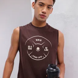 HRX by Hrithik Roshan Printed Training T-shirt-image-47